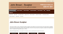 Desktop Screenshot of johnbrown-sculptor.co.uk